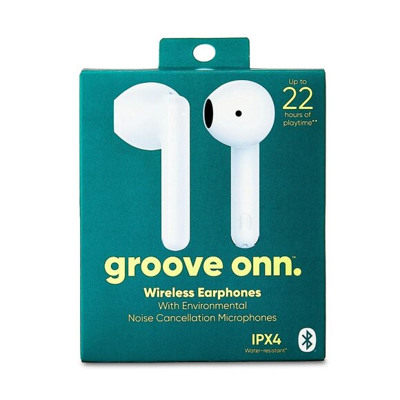 ONN  TRUE WIRELESS GEN 3 EARBUDS, WHITE  NEW - Picture 1 of 7